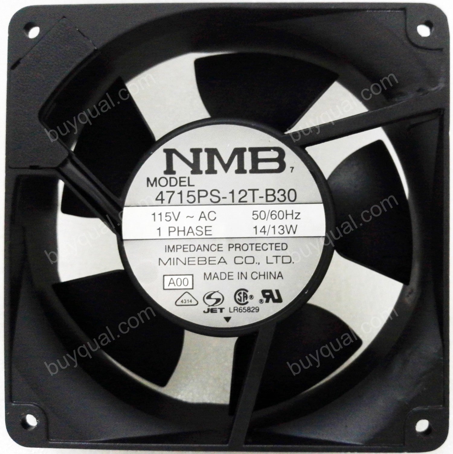 NMB 4715PS-12T-B30 115V 14W 13W 2Wires Cooling Fan NMB 4715PS-12T-B30 115V 14W 13W 2Wires Cooling Fan